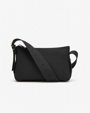 Geanta Crossbody Cuyana Small Sling Dama Negrii | WPB2621IK