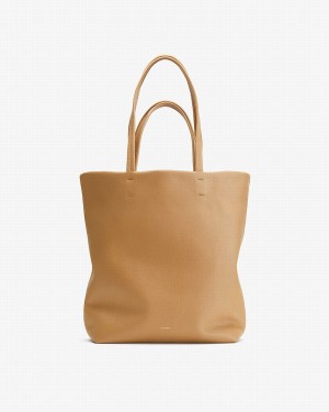 Geanta Tote Cuyana Cizme Inalte Easy Dama Galbeni Maro | FKS9120SS