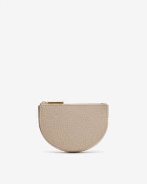 Pouches Cuyana Half Moon Dama Gri | WIT2297ZY