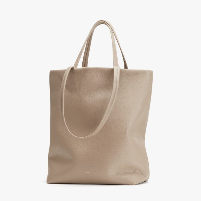 Geanta Tote Cuyana Cizme Inalte Easy Dama Gri | NZT467QP