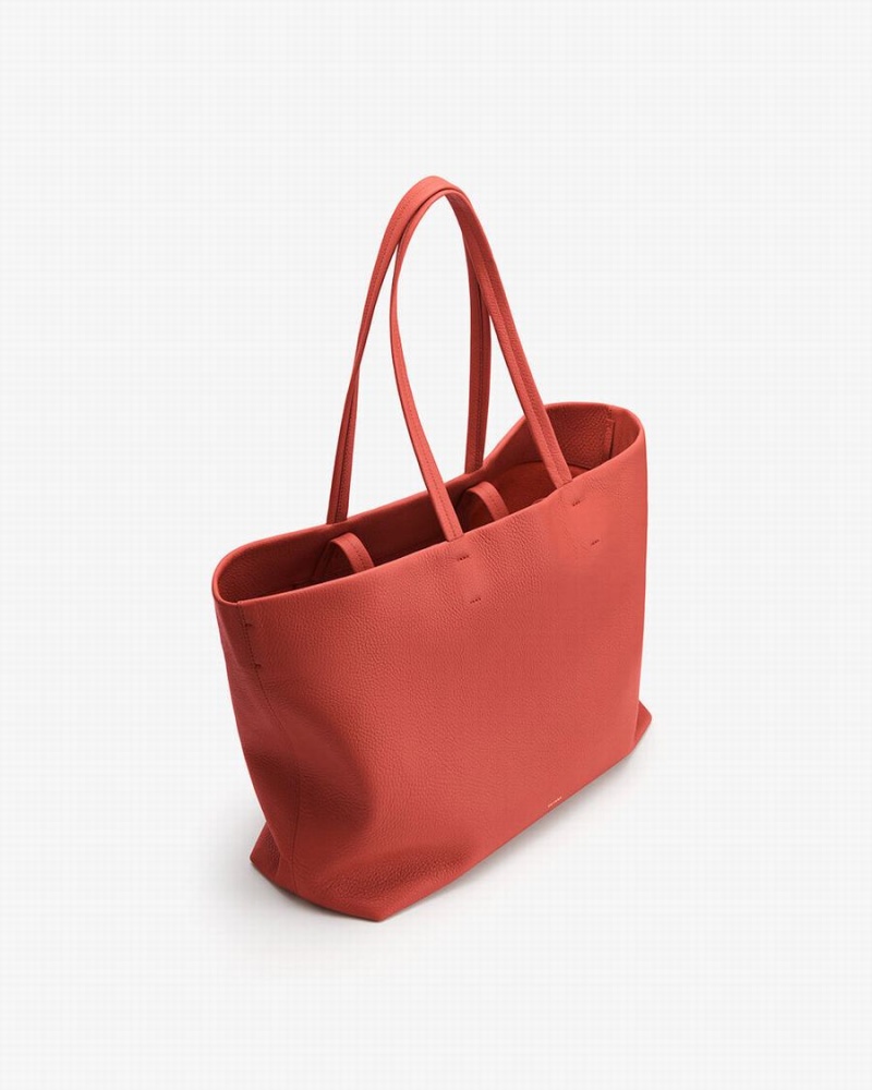Geanta Tote Cuyana Clasici Easy Dama Corai Inchis | RRN5254WQ