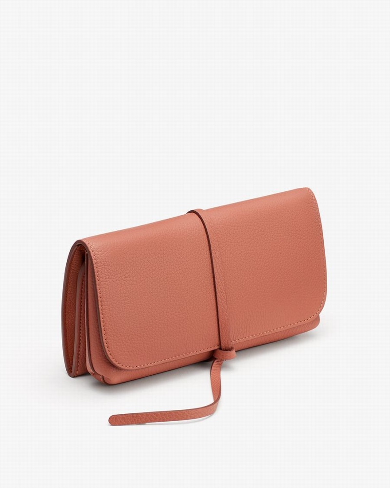 Portofel Cuyana Travel Beauty Roll Dama Rosii Maro | SLC3154OI