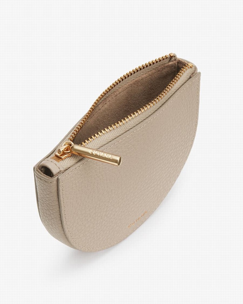 Pouches Cuyana Half Moon Dama Gri | WIT2297ZY