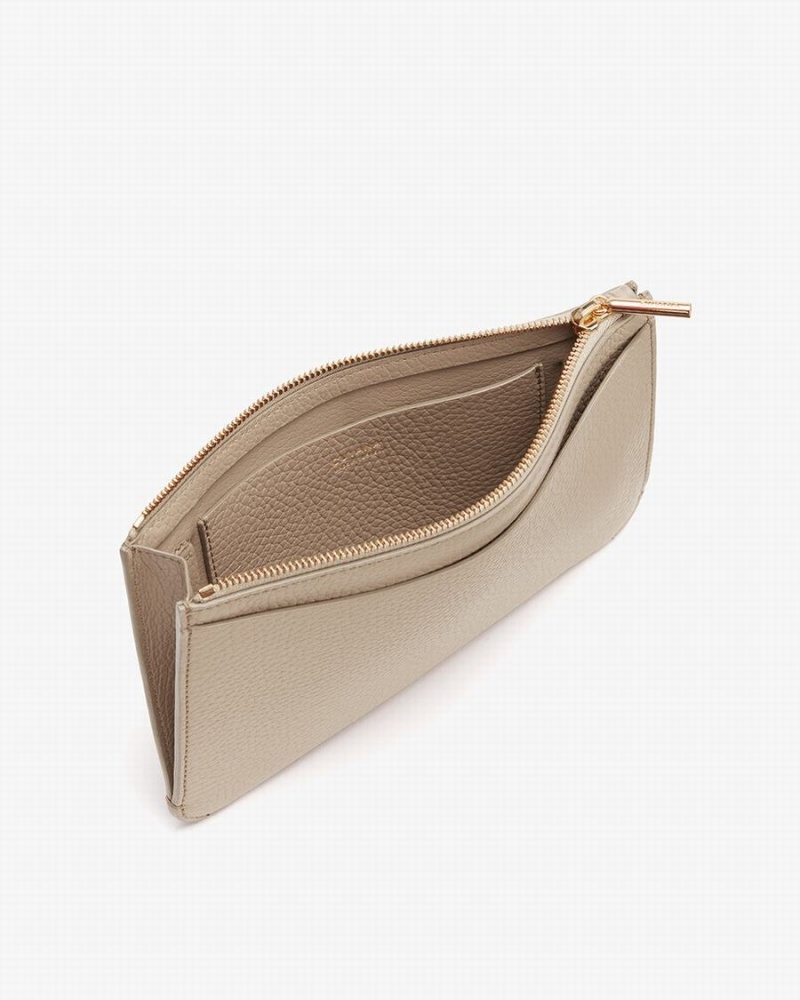 Pouches Cuyana System Fermoar Dama Gri | VZX4056YL