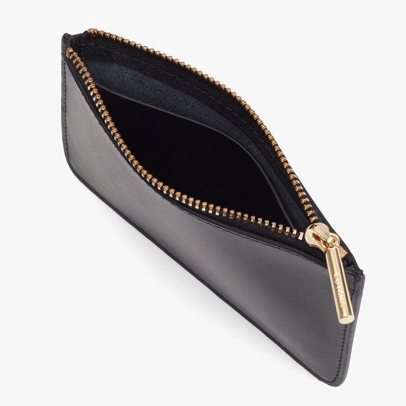 Pouches Cuyana Zero Waste Slim Piele Dama Negrii | RZK999OD